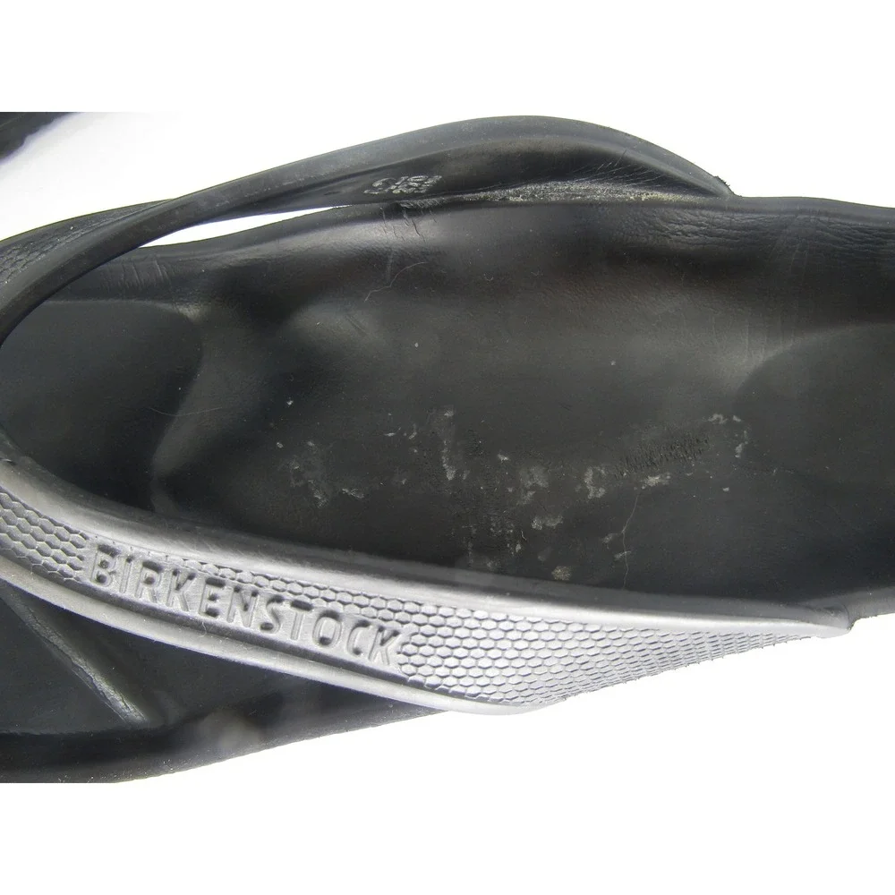 Birkenstock Honolulu Flip Flop Womens 11 Black EVA Waterproof Beach Outdoor Pool